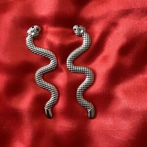 Silver Snake Design Ring
